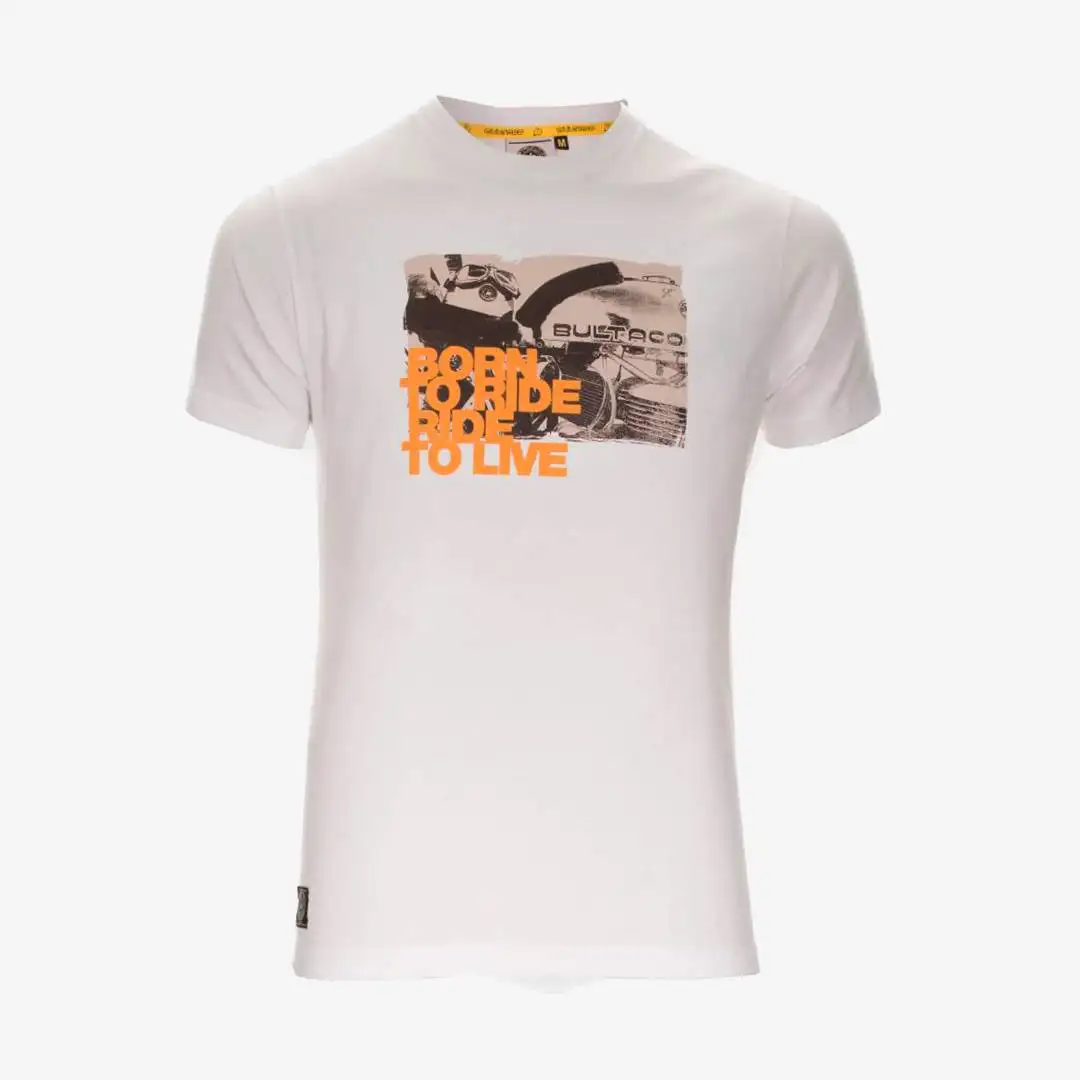 Camiseta Bultaco Hombre "Ride to Live"