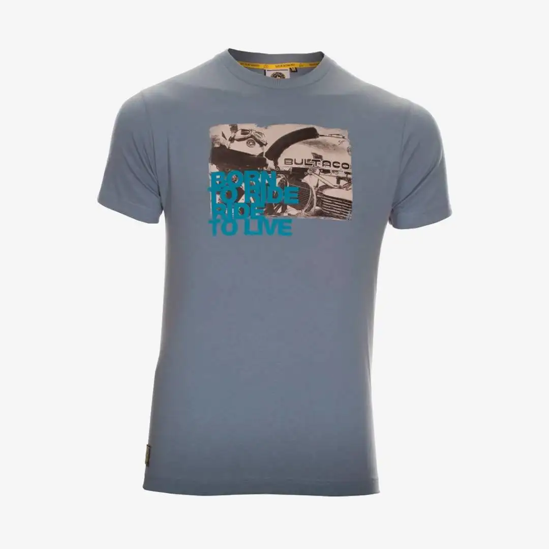 Camiseta Bultaco Hombre "Ride to Live" - Imagen 2