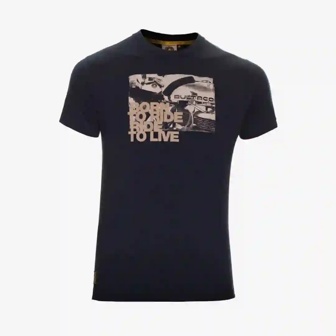 Camiseta Bultaco Hombre "Ride to Live"