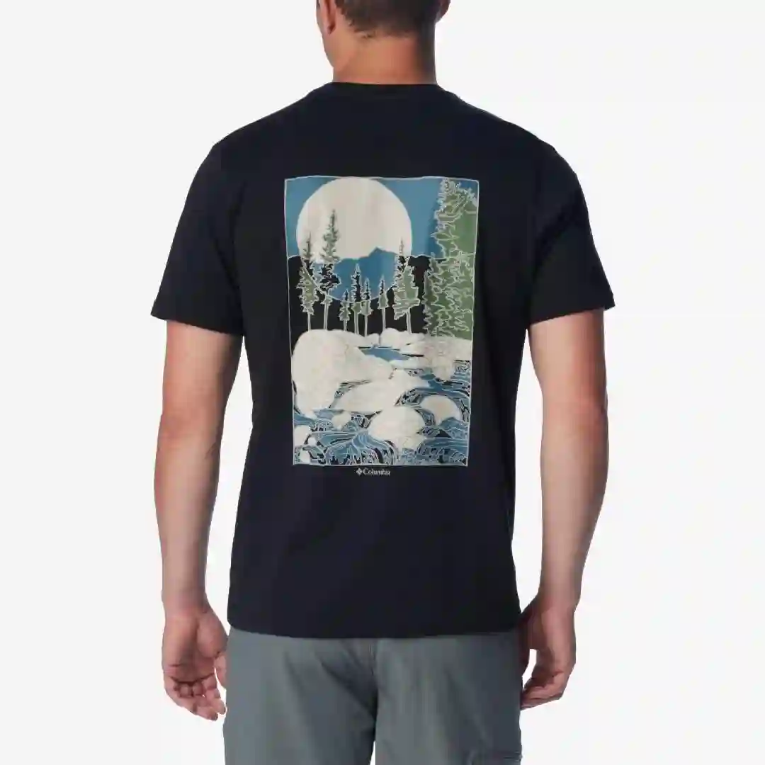 Camiseta con gráfico trasero Columbia Rapid Ridge II
