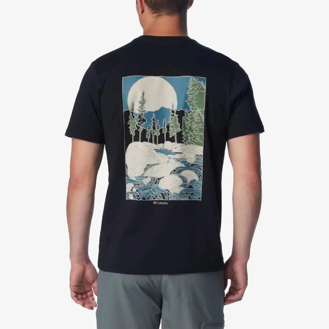 Camiseta con gráfico trasero Columbia Rapid Ridge II