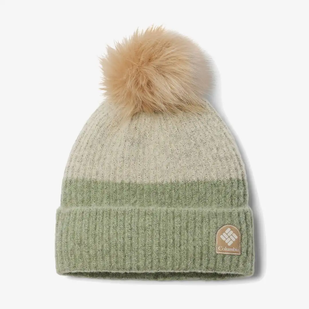 Columbia gorro de invierno con pompones borrosos