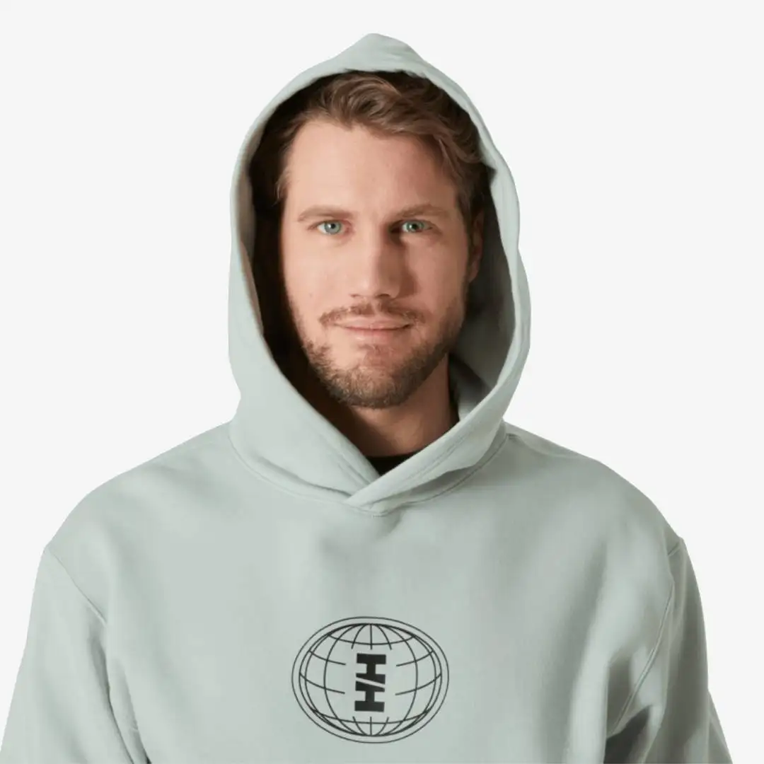 Sudadera con capucha y gráfico de polar de algodón HH - Imagen 3