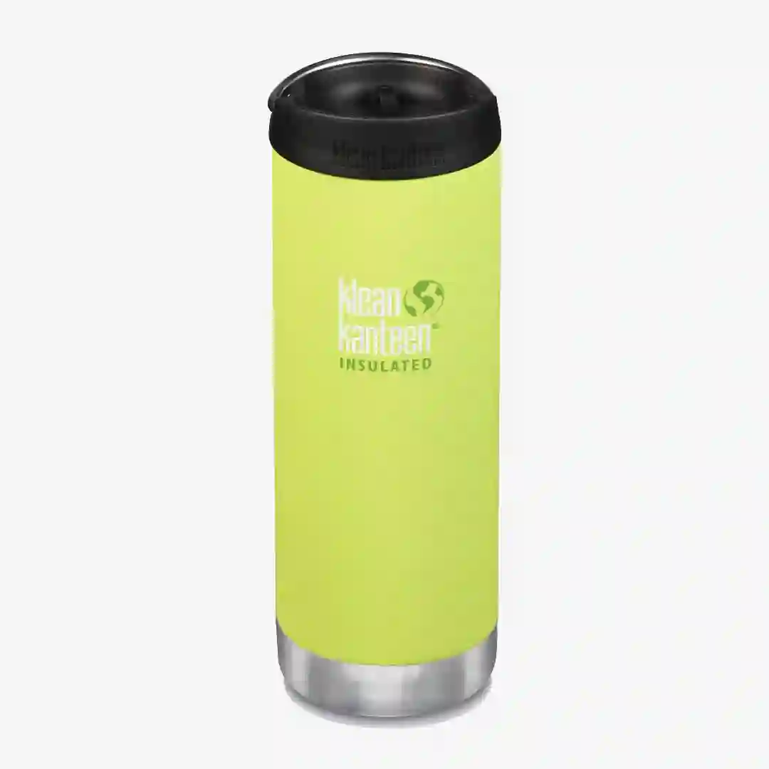 Klean Canteen TKWide 16oz (con tapa de café) Juicy Pear