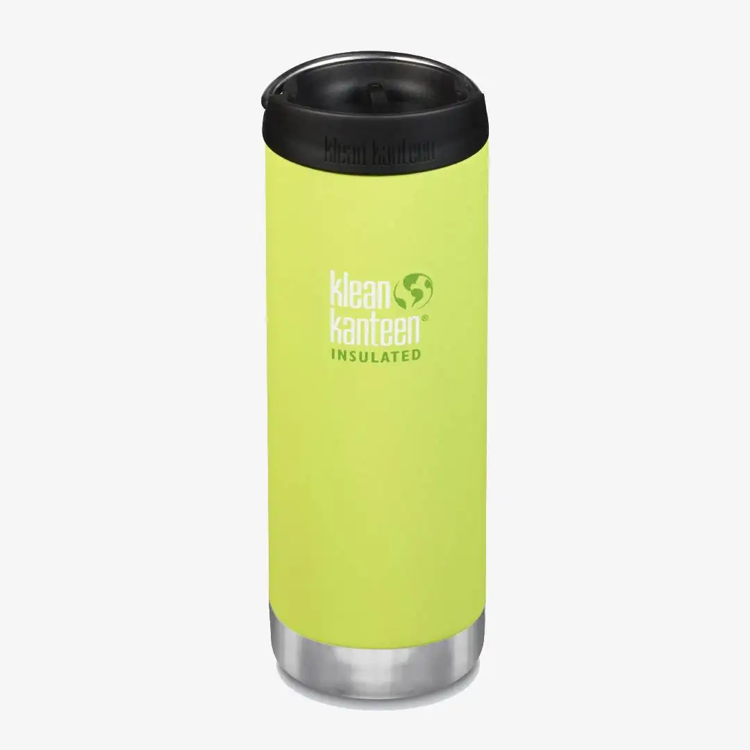 Klean Canteen TKWide 16oz (con tapa de café) Juicy Pear