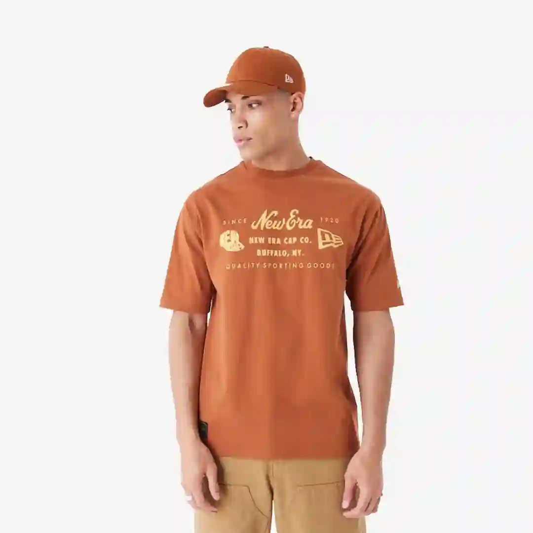 Camiseta New Era Ne Heritage Patch Os