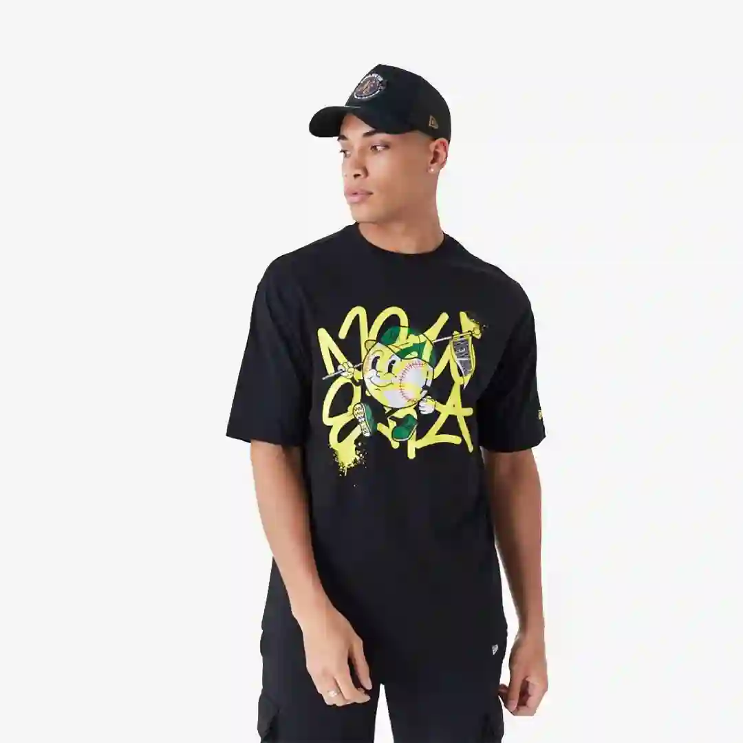 Camiseta New Era Ne Spray Graphc Os