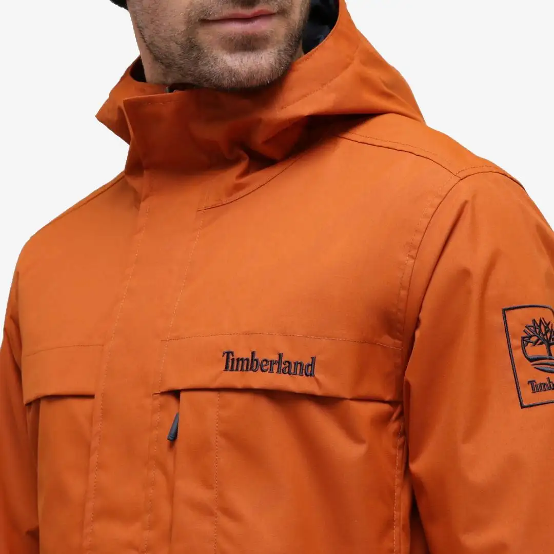 Timberland Benton Waterproof Shell Jacket Umber - Image 3