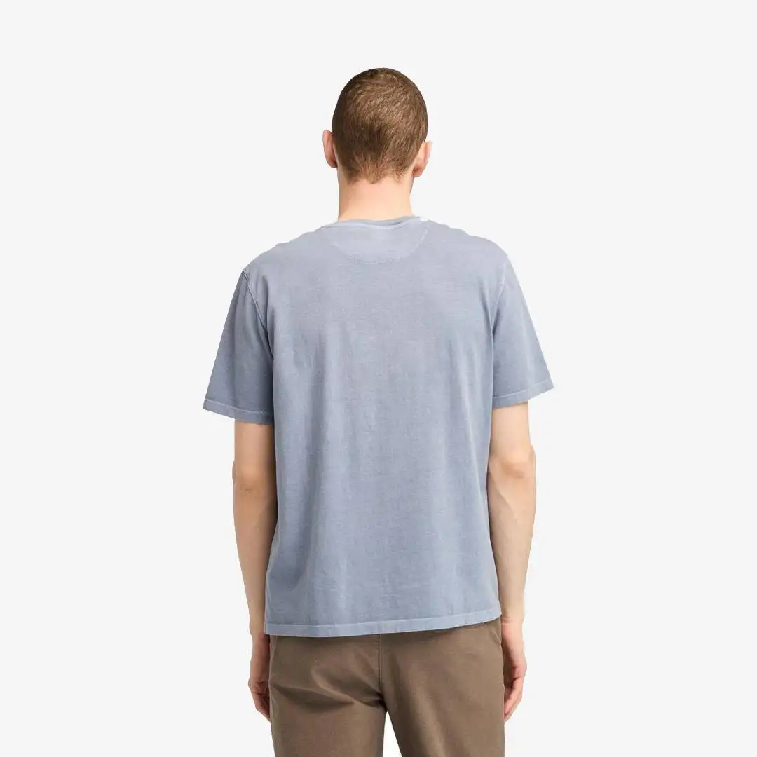 Timberland Dunstan River Garment Dye Short Sleeve Tee Folkstone Gray - Image 3