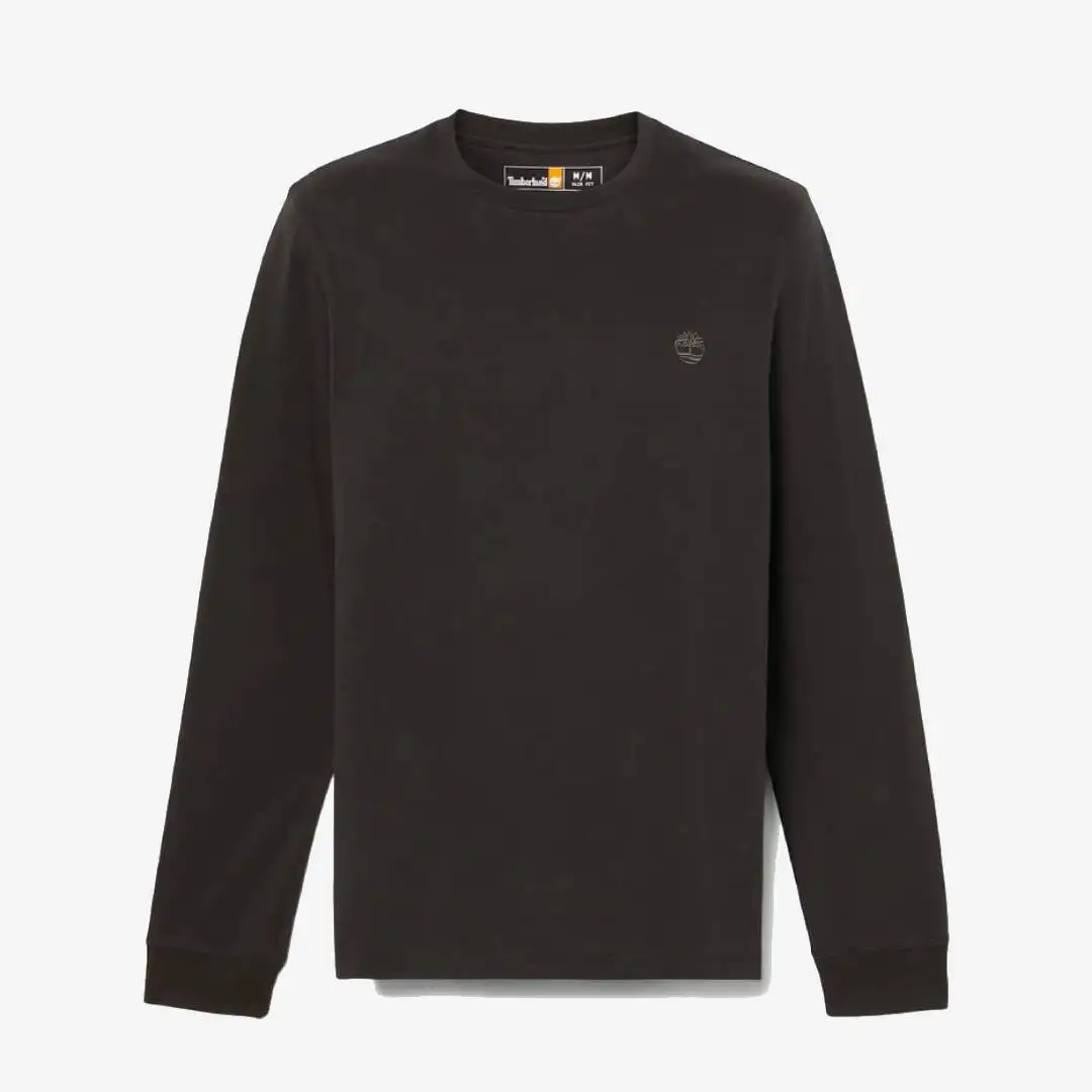 Timberland Dunstan River Long Sleeve Tee Black/Pavement - Image 3