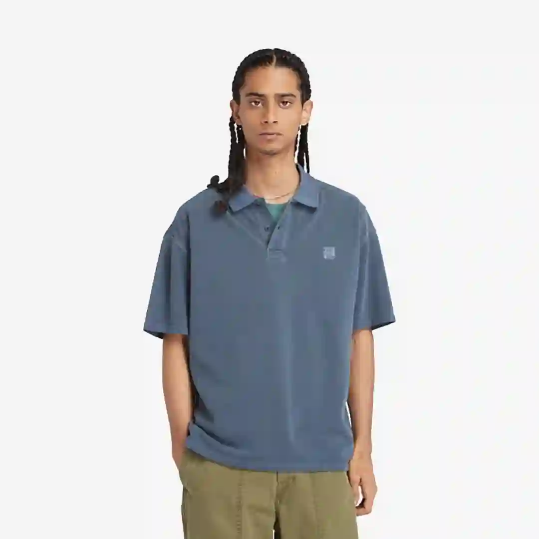 Timberland Polo Manga Corta Merrimack River Garment Dye