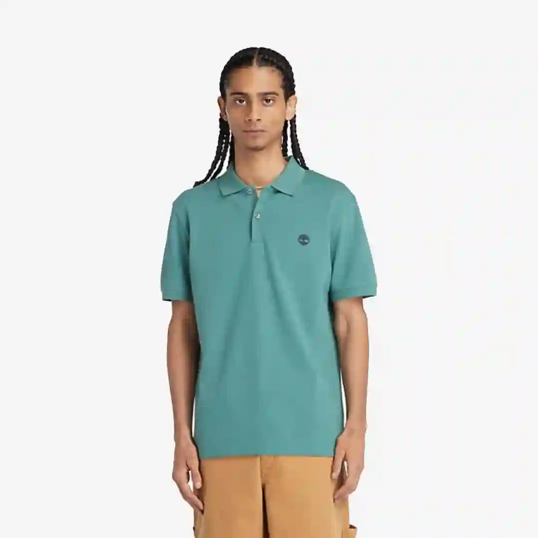 Timberland Polo elástico de manga corta Merrymeeting River