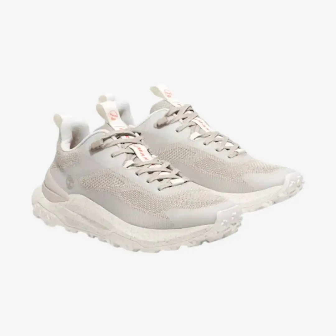 Timberland Motion Access Low Lace Up Sneaker Light Taupe Knit W White - Image 3
