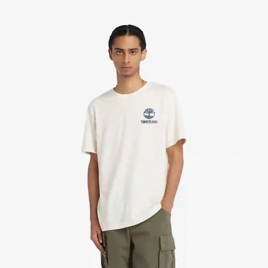 Timberland Short Sleeve Back Logo Graphic Tee
