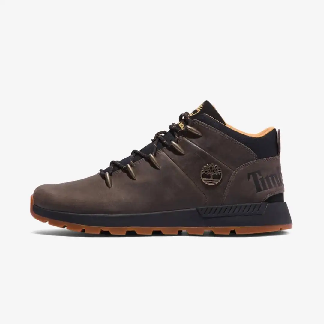 Timberland Sprint Trekker Mid Lace Up Sneaker Castlerock - Image 2