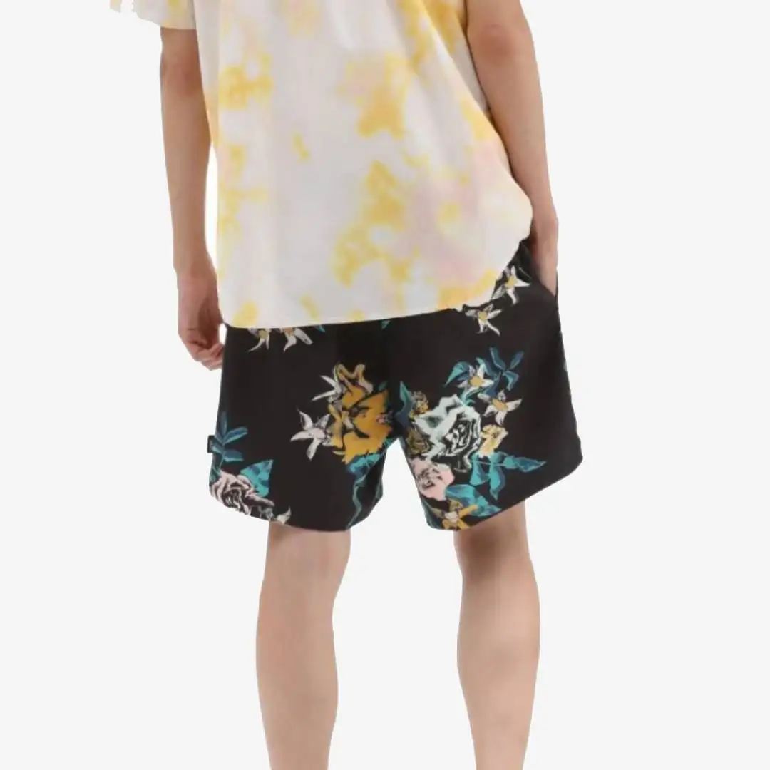 Vans Primary Print Elastic Boardshort Black-Vans Teal - Image 2