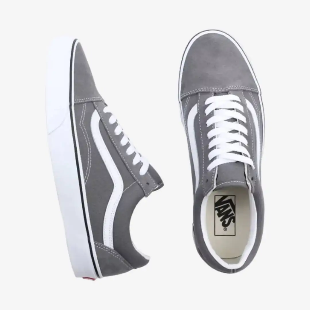 Vans Ua Old Skool Pewter/True White - Image 4