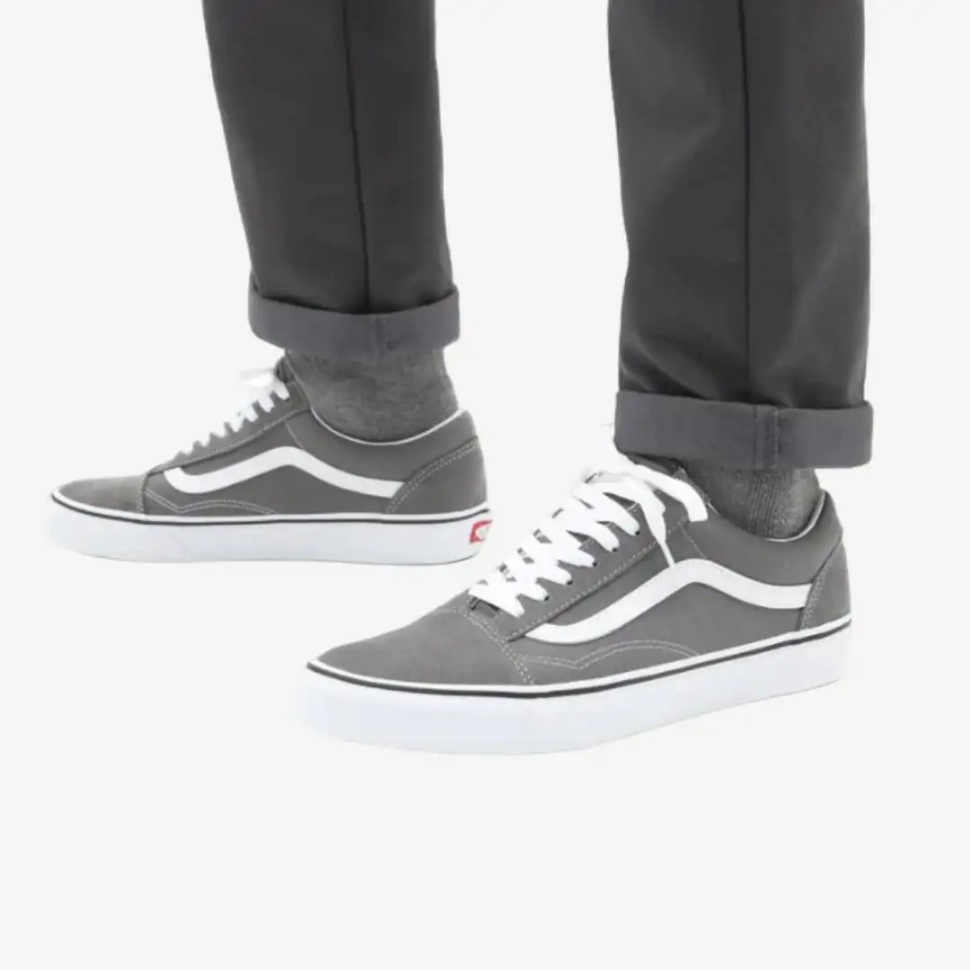 Vans Ua Old Skool Pewter/True White - Image 5