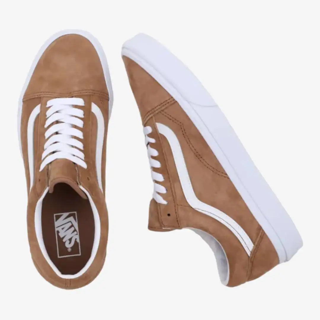 Vans Ua Old Skool Pig Gamuza Marrón Tabaco - Imagen 4