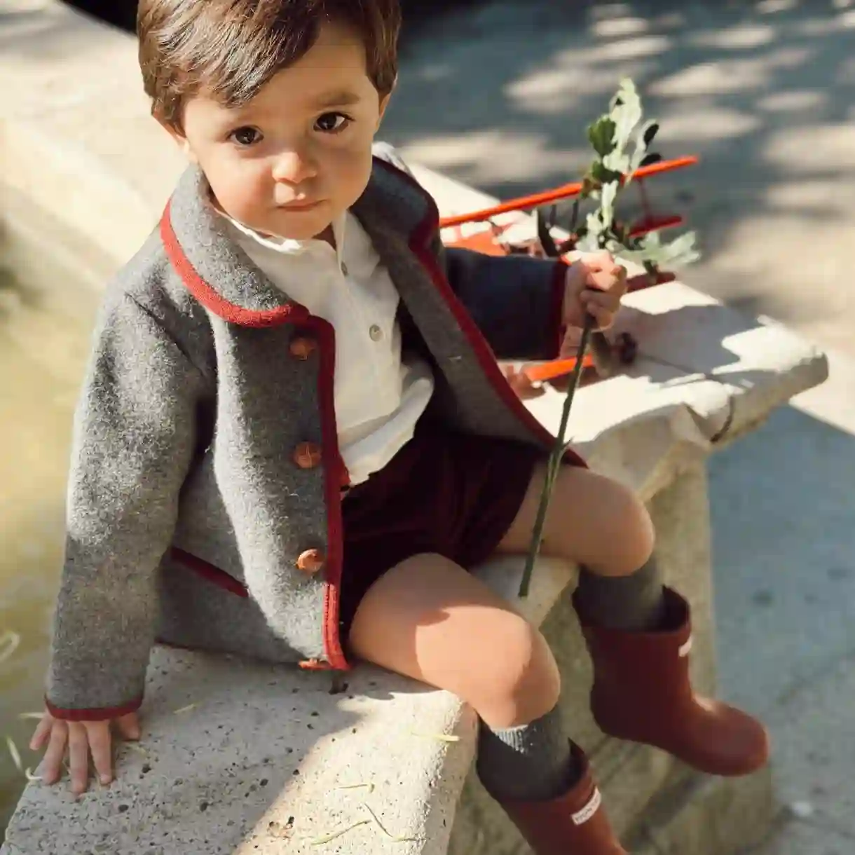 Austrian baby neck
