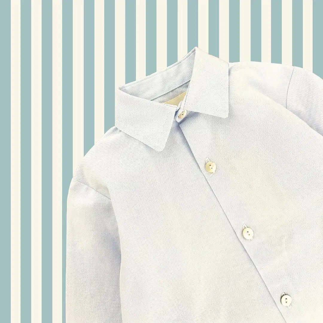 Light blue oxford shirt - Image 10