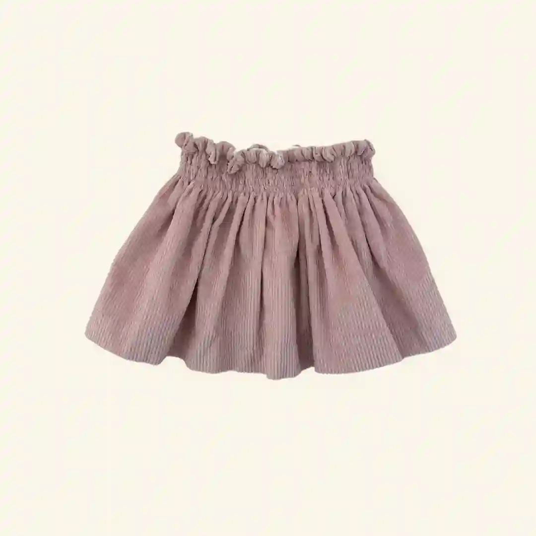 Pink pana skirt