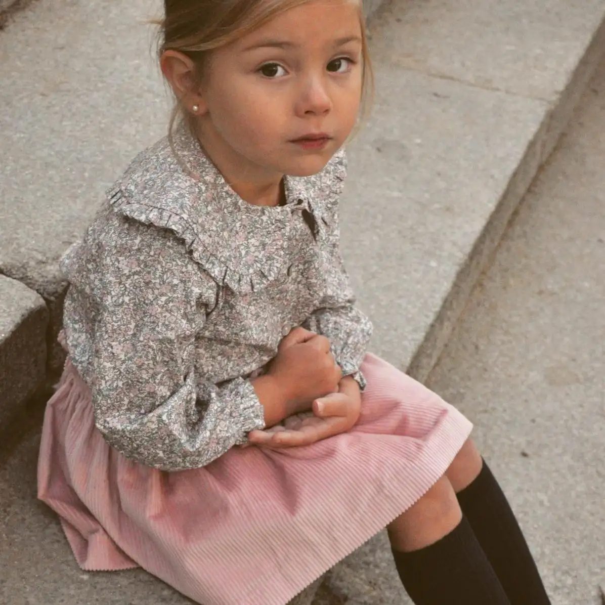 Pink pana skirt - Image 4