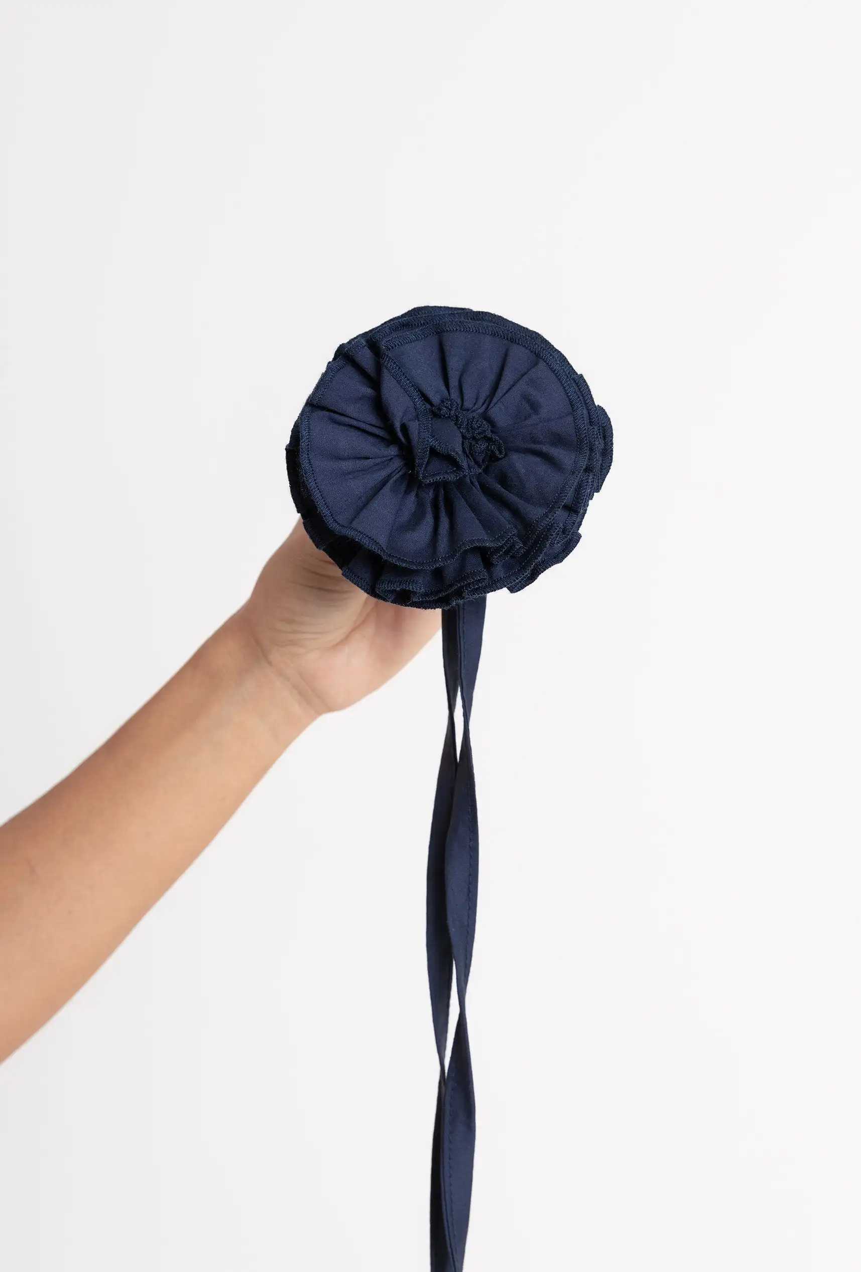 60's Popelin Dress Navy Blue - Image 10
