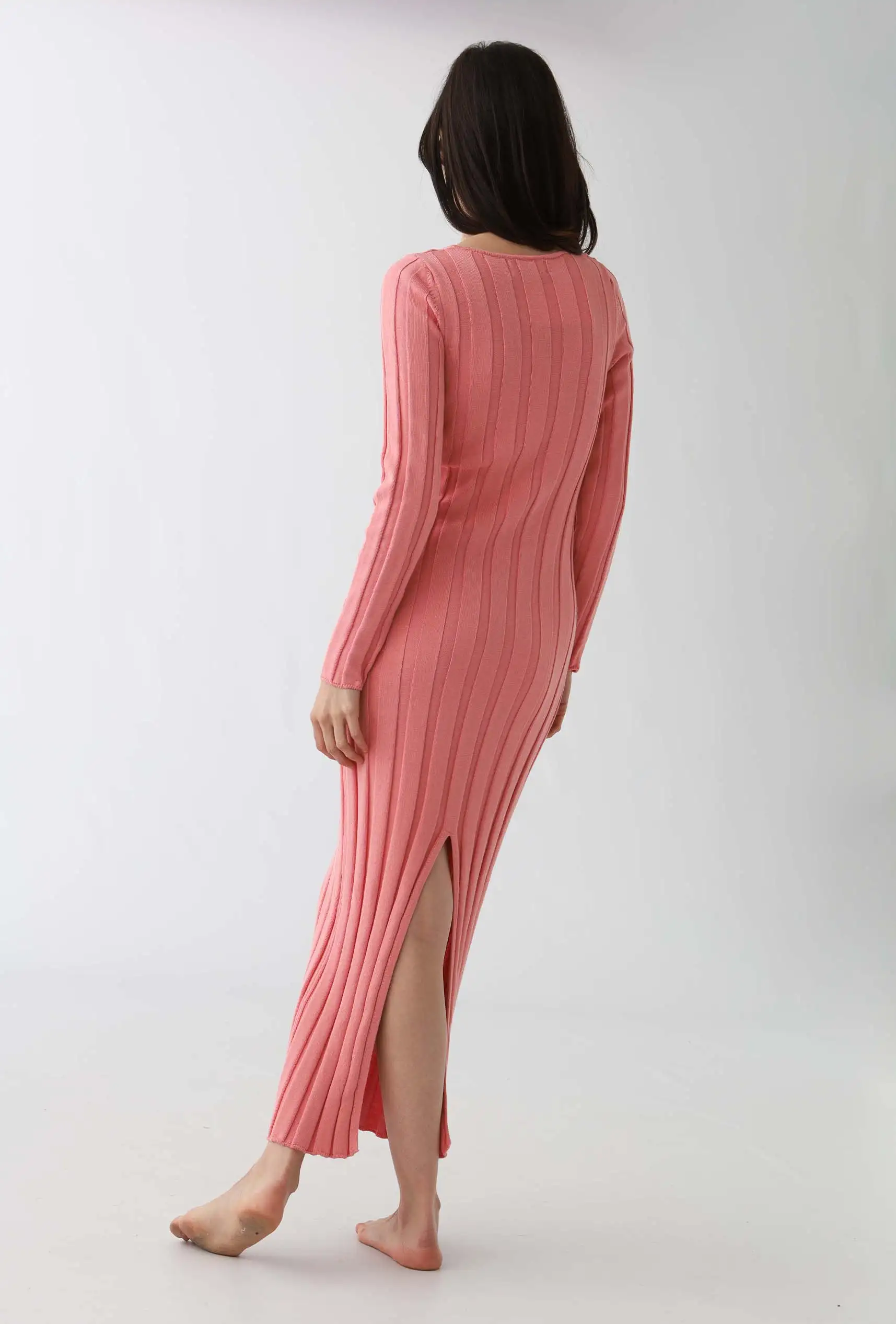 Vestido de punto: rosa - Imagen 3