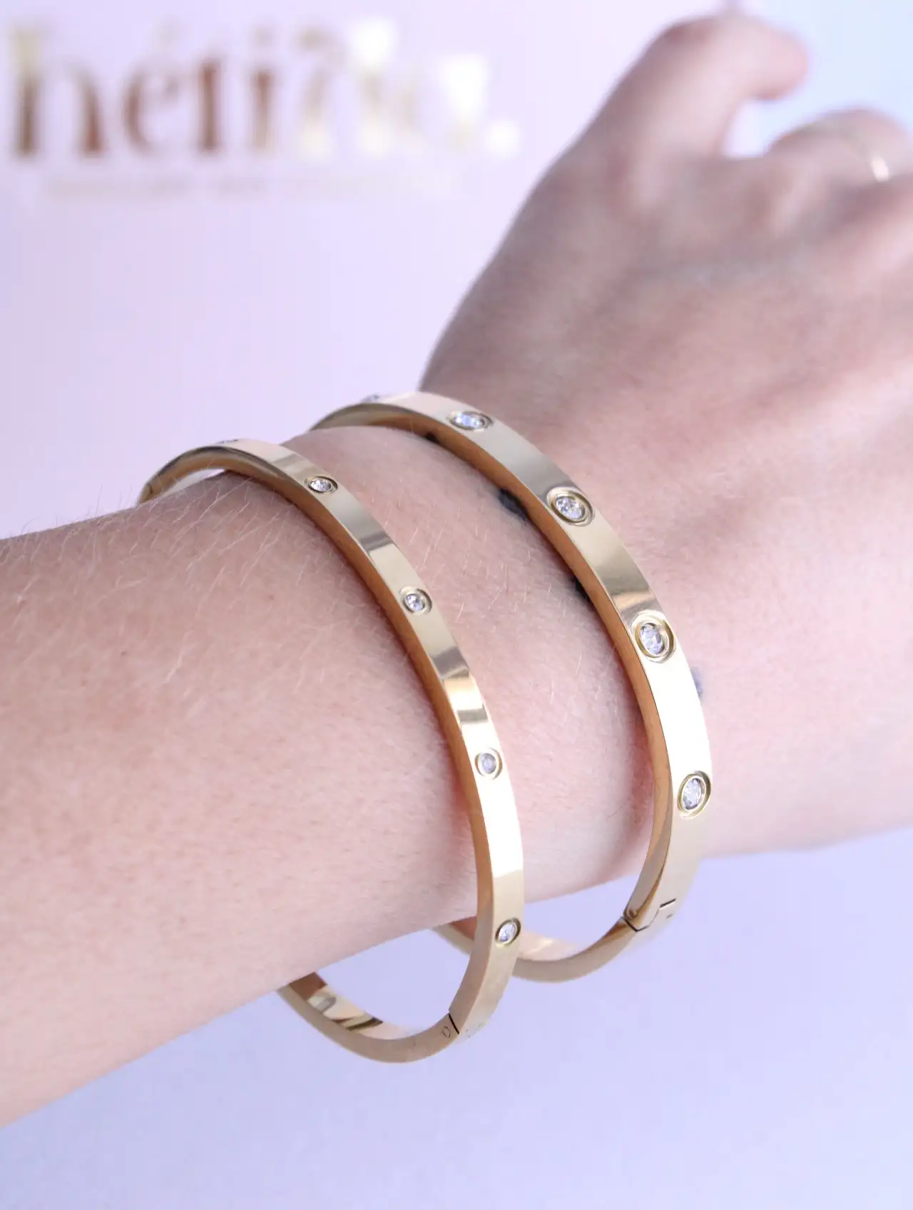 Circunferencia de la pulsera del amante 4 mm - Imagen 6