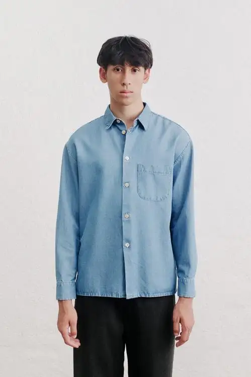 CAMISA GUSTO DENIM BLUE