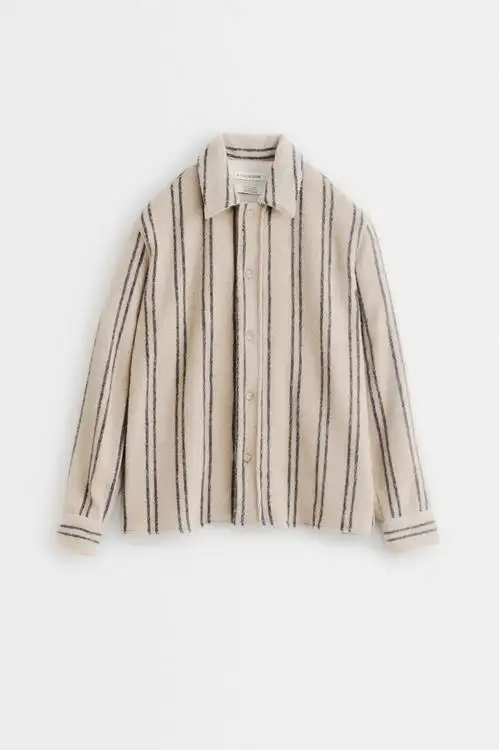 SOBRECAMISA CON LANA CULLU BEIGE
