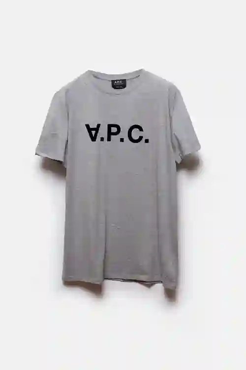 CAMISETA GRIS de algodón