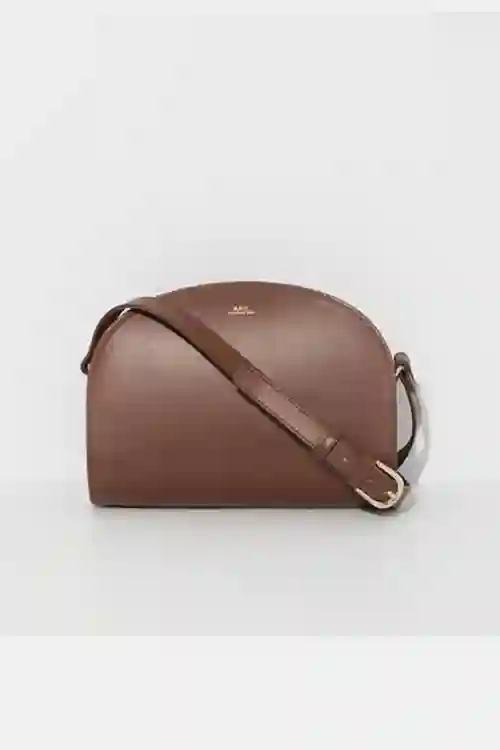 BOLSO BANDOLERO DEMI LUNE MARRÓN