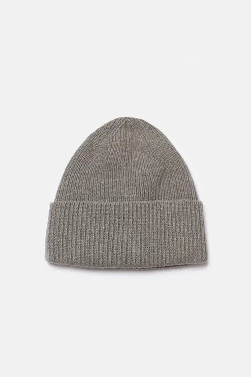 GORRO VERDE GRIS CASHMERE MERT