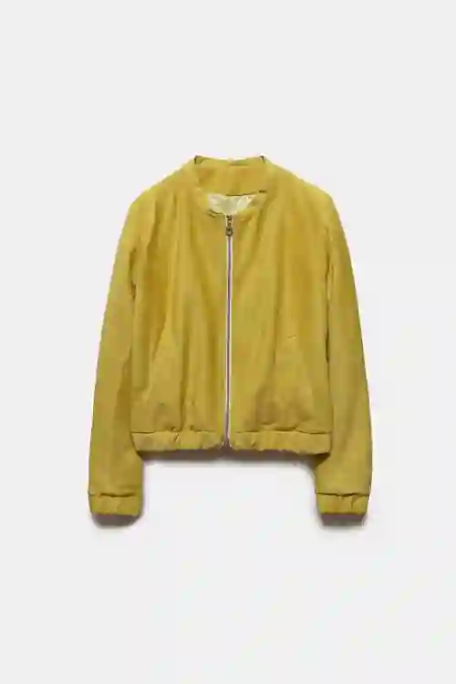 CHAQUETA BOMBER KEISUKE LIMON