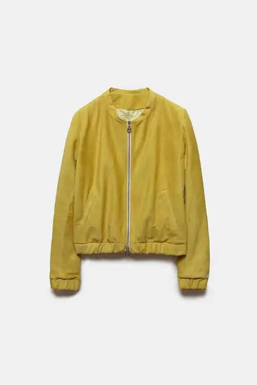 CHAQUETA BOMBER KEISUKE LIMON