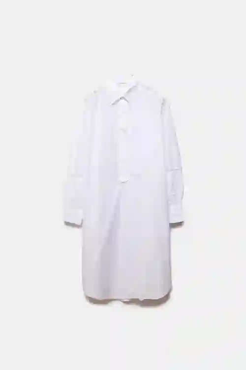 VESTIDO CAMISERO BLANCO