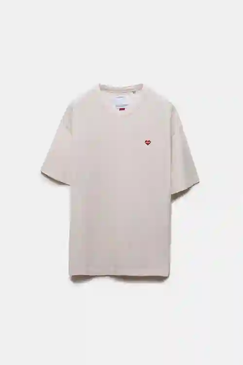 CAMISETA LIVE CREME HOMBRE