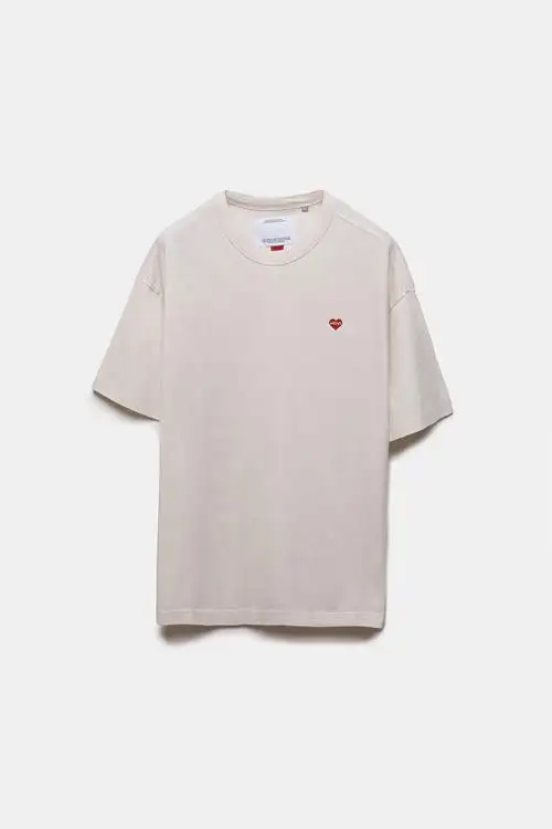 CAMISETA LIVE CREME HOMBRE