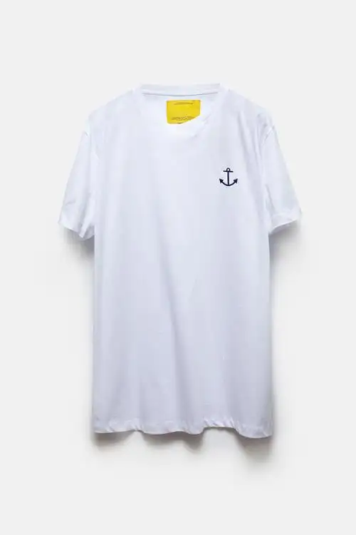 CAMISETA BLANCA ANCLA