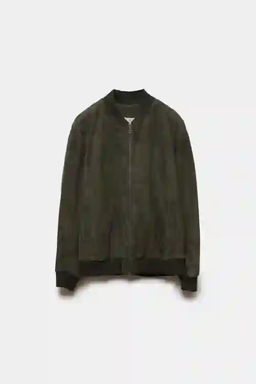 CHAQUETA BOMBER KEISUKE RIB ARMY