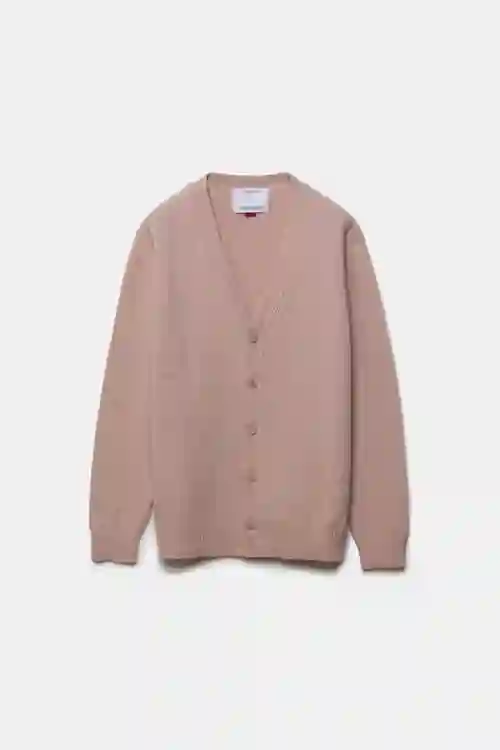 CÁRDIGAN DE LANA MERINO MUNICH ROSA