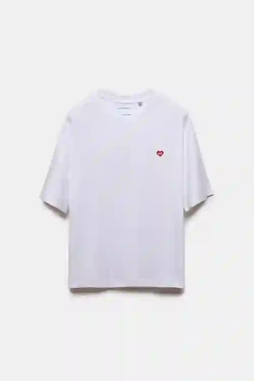 CAMISETA BLANCA LIVE MUJER
