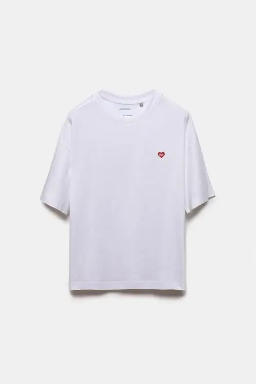 CAMISETA BLANCA LIVE MUJER