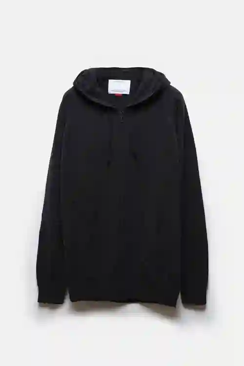 SUDADERA ANTRACITA DE PUNTO CASHMERE RIGEL