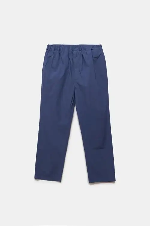 PANTALÓN DE POPELIN ELLIS AZUL
