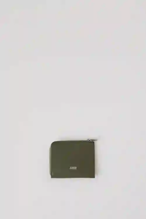 CARTERA VERDE 24/7 DE PIEL