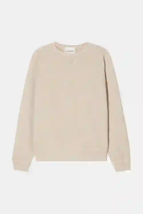 SUDADERA CREWNECK BEIGE