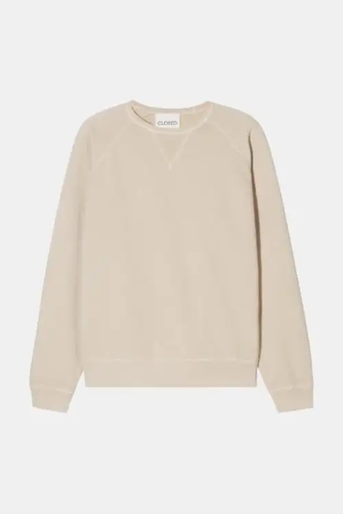 SUDADERA CREWNECK BEIGE